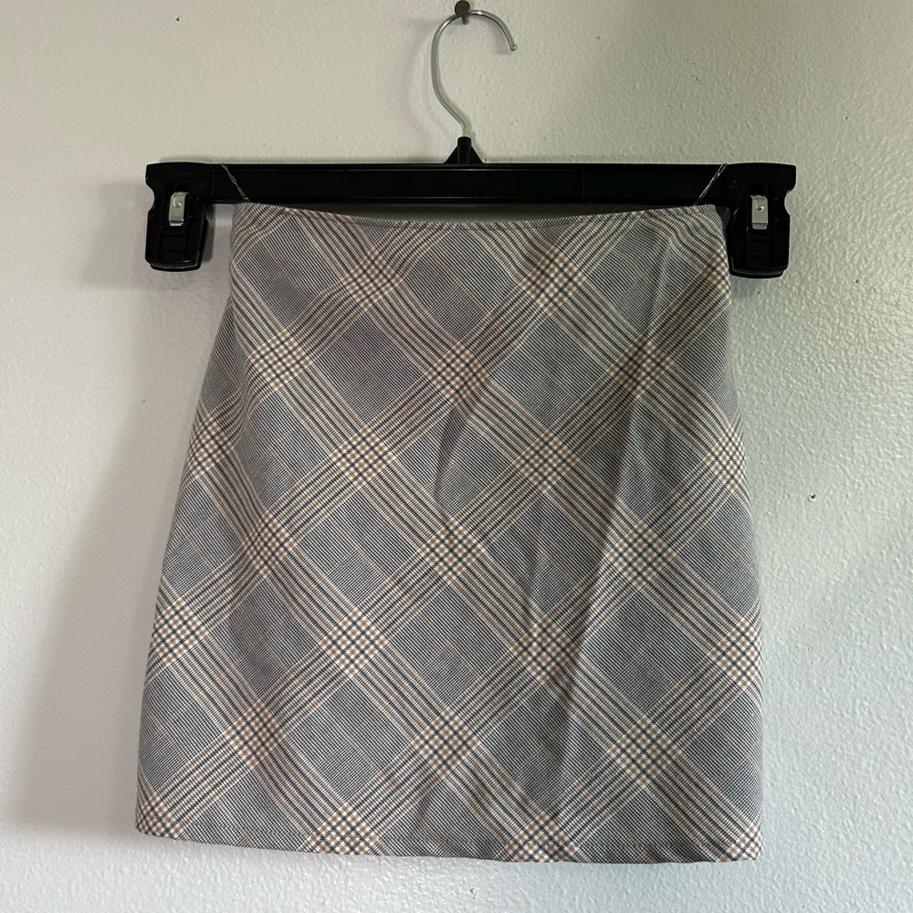 Abercrombie & Fitch Gray Mini Pencil Skirt for Work